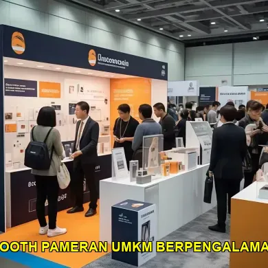 booth pameran umkm berpengalaman